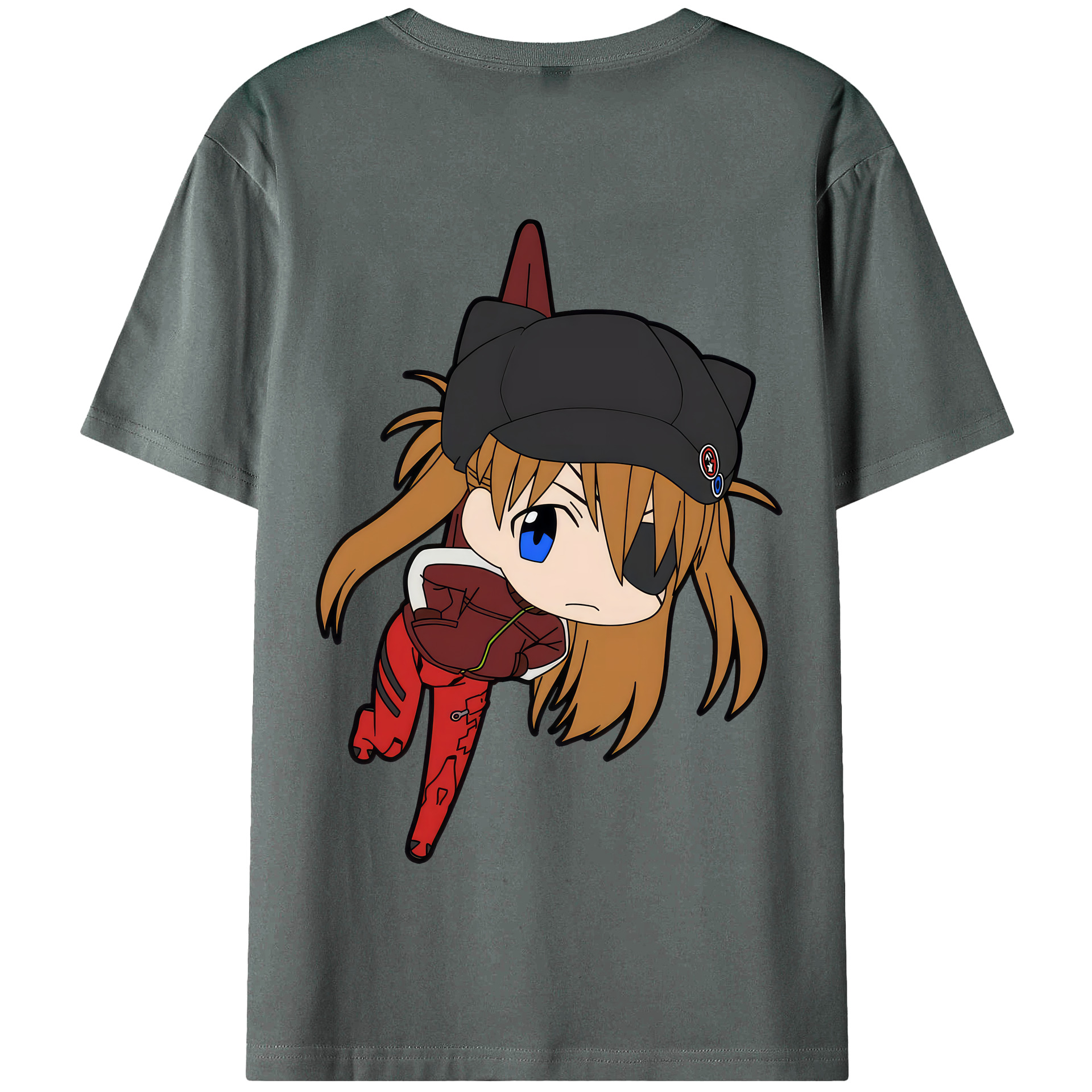 （画像用） EVA 新世紀エヴァンゲリオン 綿100％半袖Tシャツ（背面プリント）